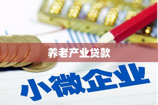 廊坊养老产业贷款